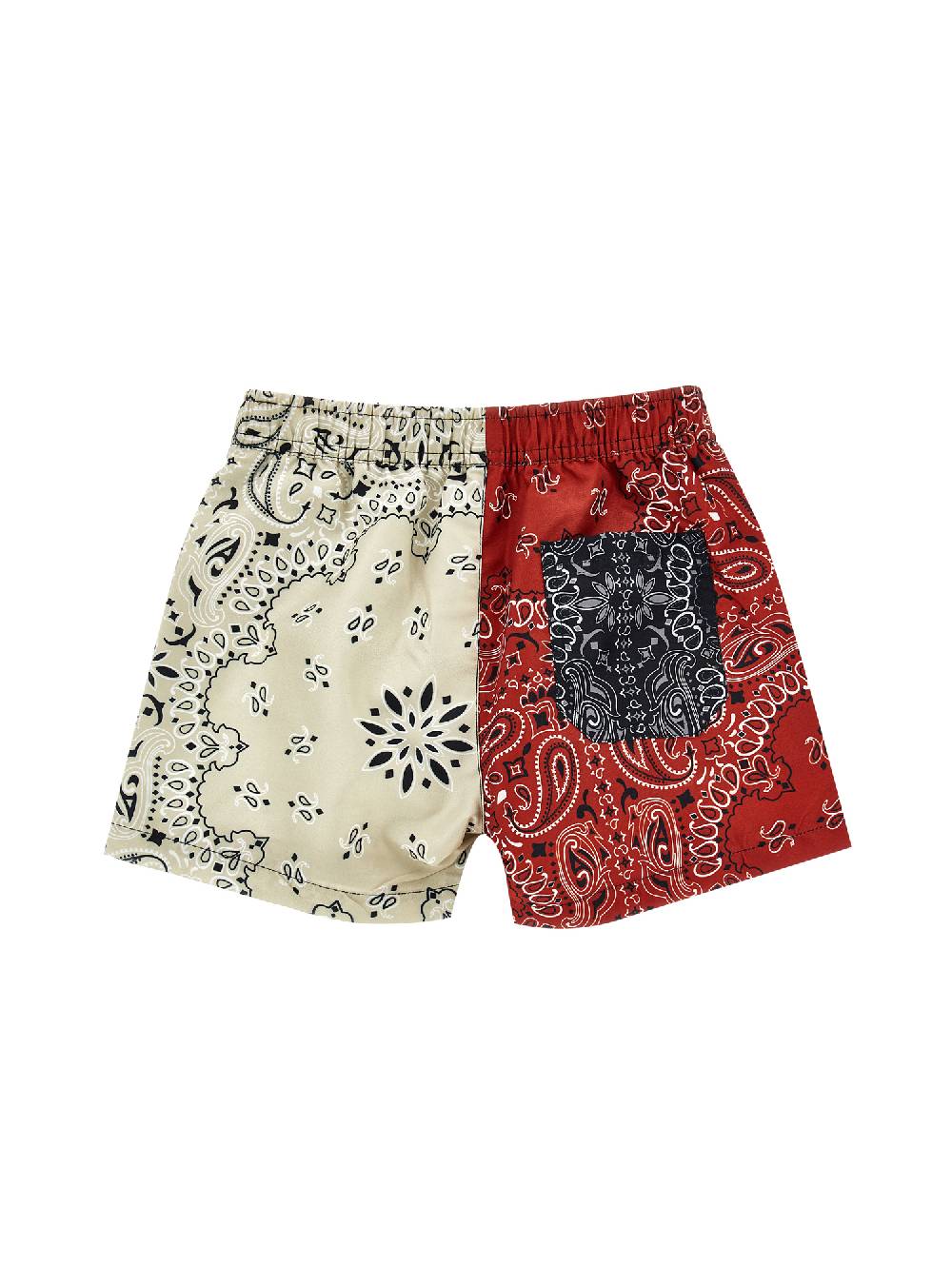 Monnalisa Bermuda beach bicolor paisley In Vendita