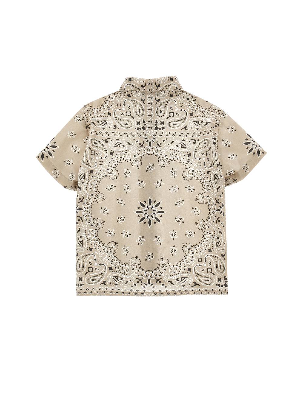 Monnalisa Camicia popeline paisley In Linea