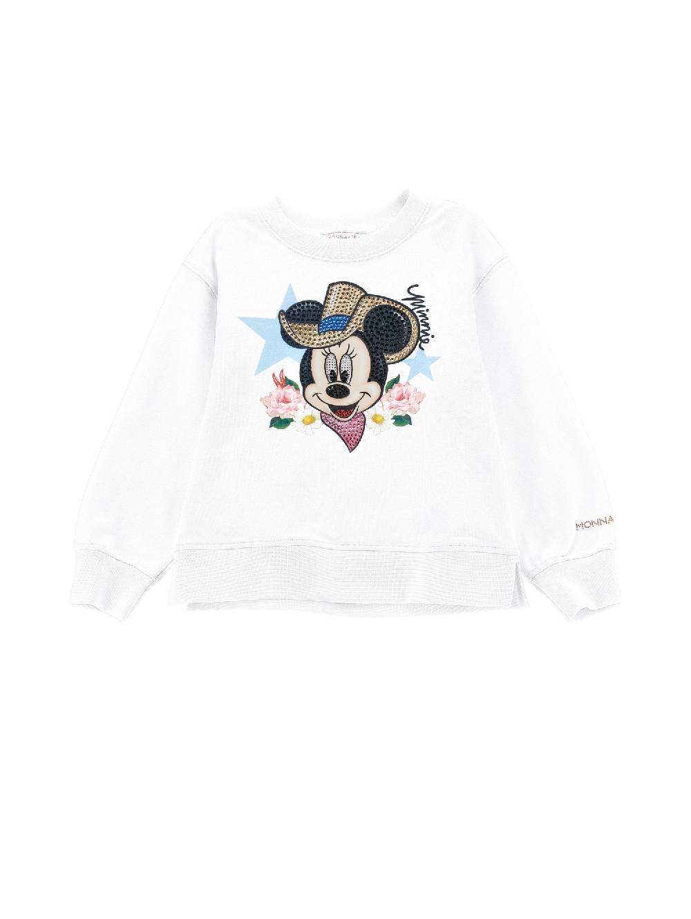 Monnalisa Felpa stampa Minnie