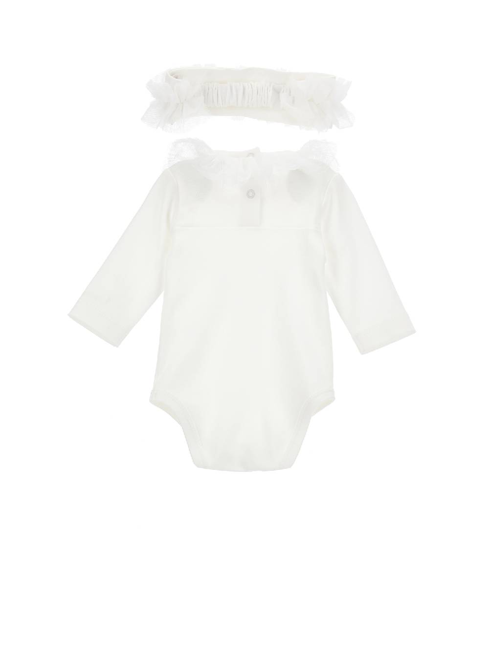 Monnalisa Completo cotone e tulle tre pezzi 2025
