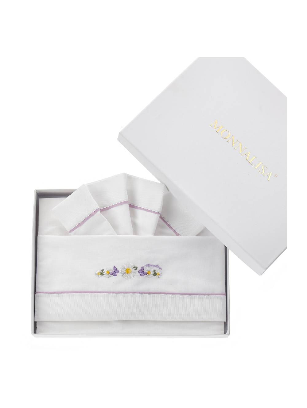 Monnalisa Set lenzuola margherite Fino Al -60%