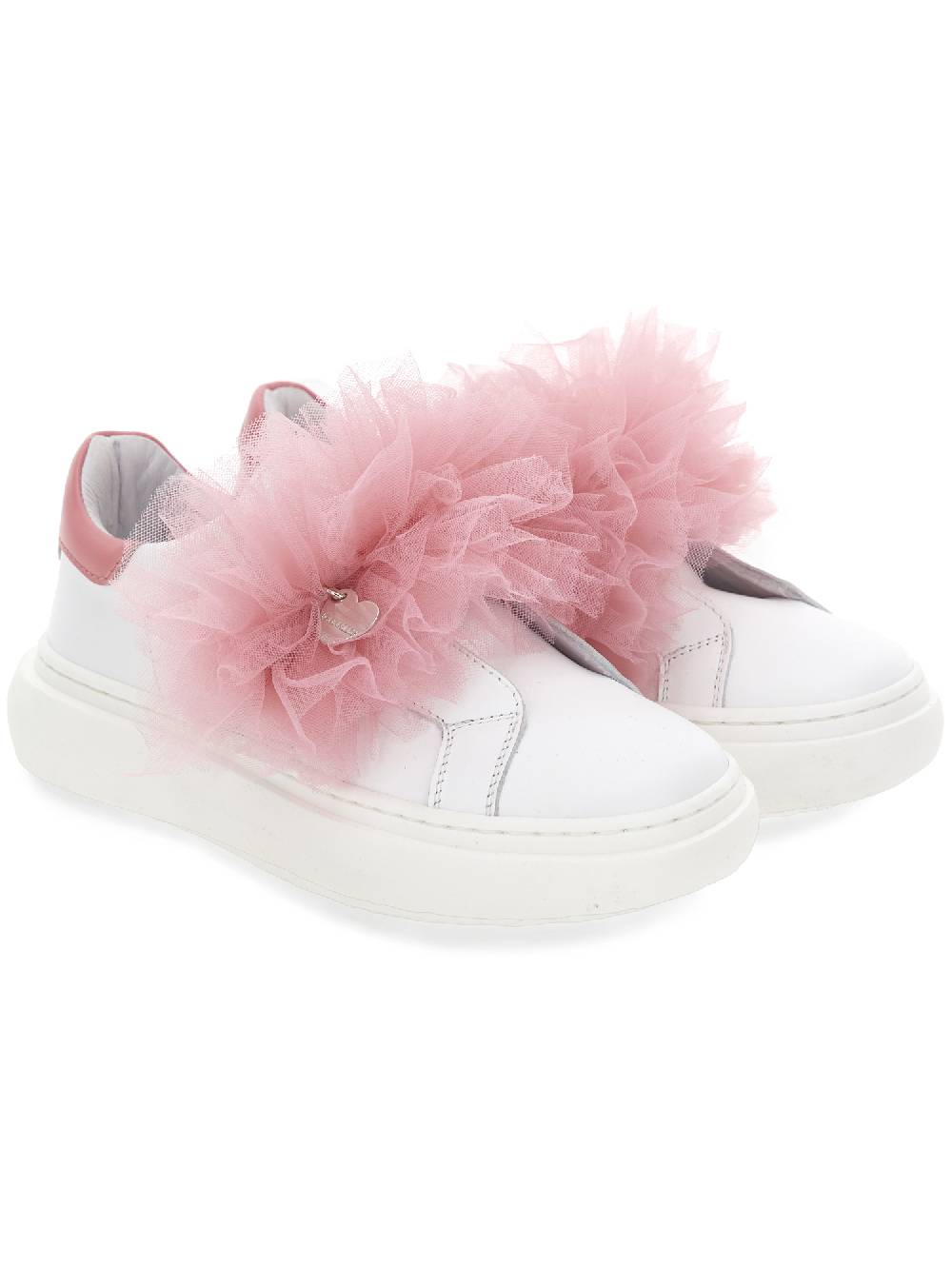 Monnalisa Sneakers nappa e tulle Presa