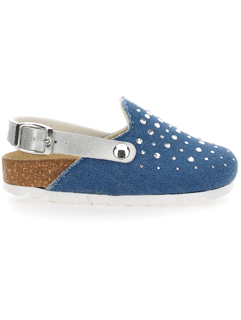 Monnalisa Sabot jeans con strass Economico