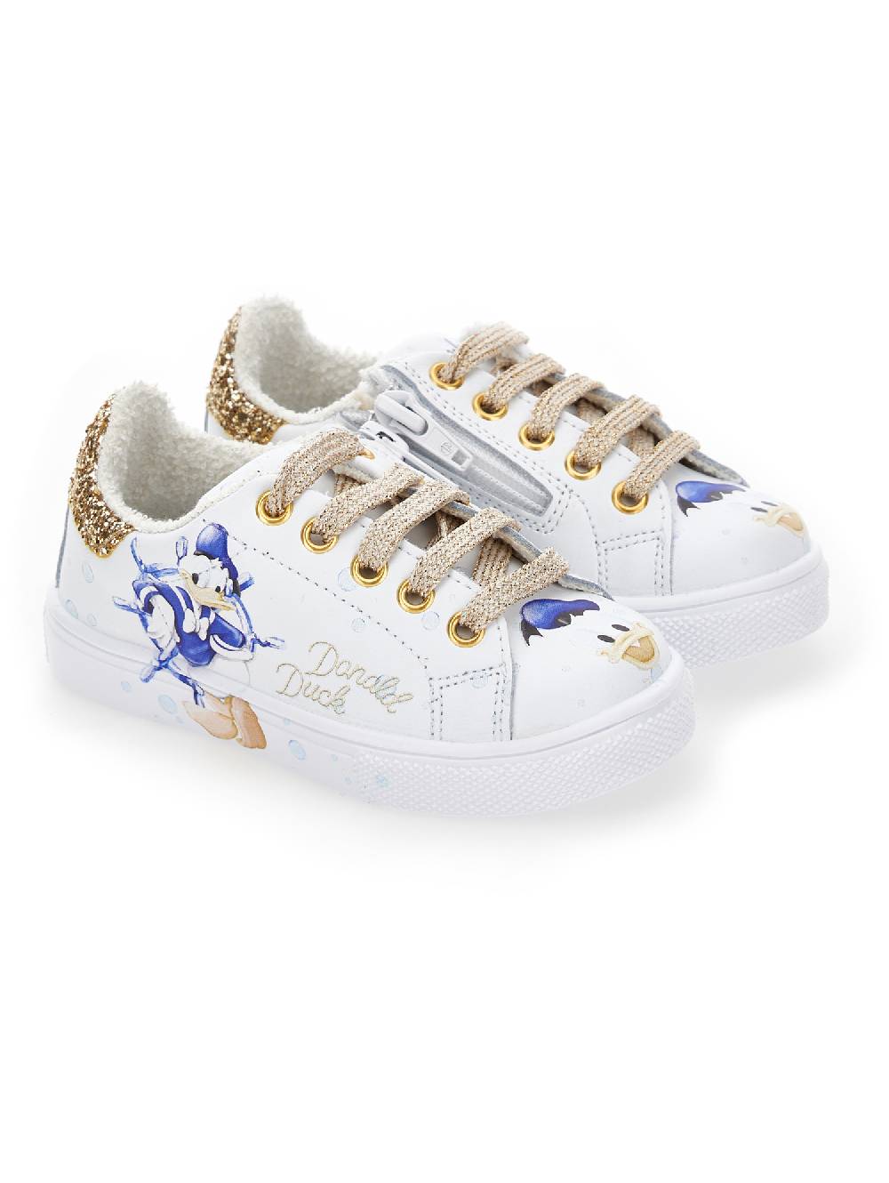 Monnalisa Sneakers Donald Duck Saldi Di Fabbrica