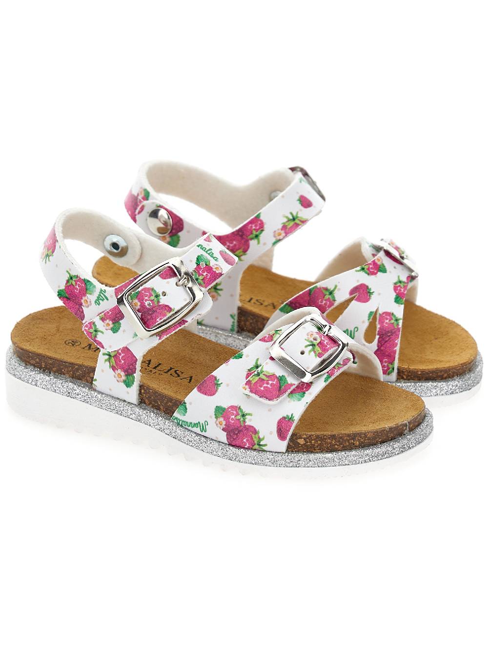 Monnalisa Sandaletti glitter fragoline Vendite Flash