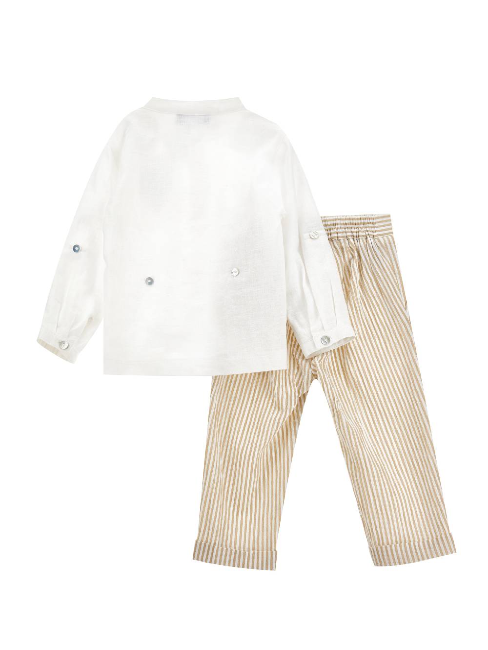 Monnalisa Completo due pezzi tela Moda