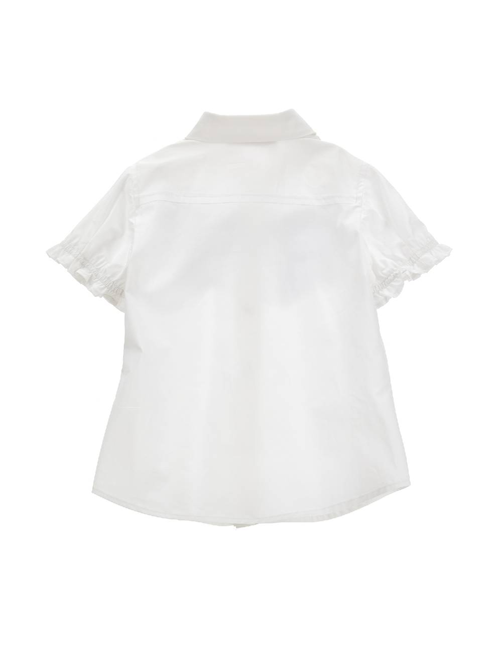 Monnalisa Camicia con ricami e frange Presa