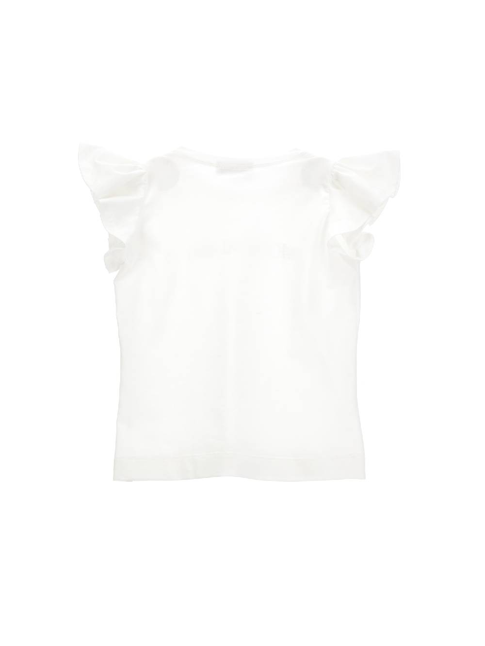 Monnalisa T-shirt jersey logo borchiette Vendite Flash