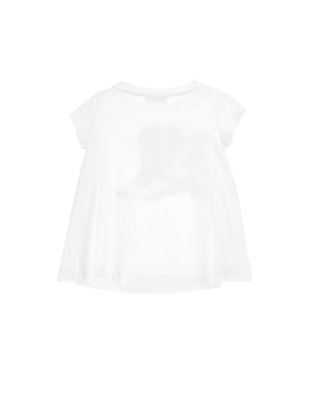 Monnalisa Maxi t-shirt cotone organico stampa texani Negozio