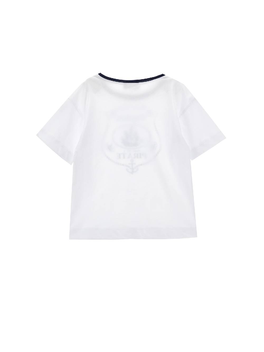 Monnalisa T-shirt jersey stampa stemma Negozi Online