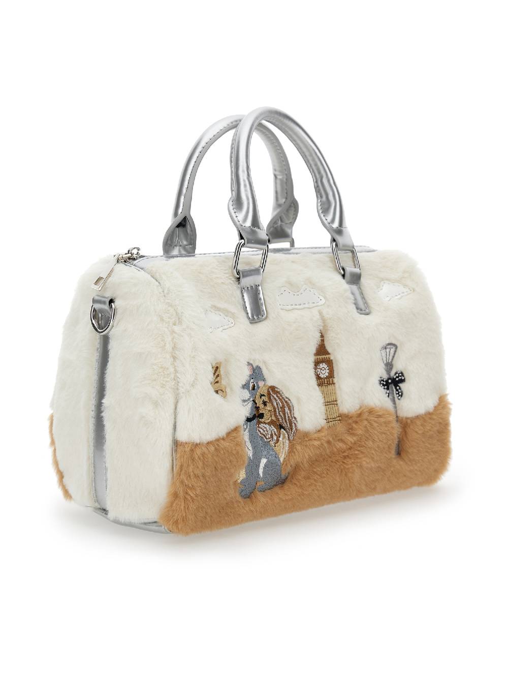 Monnalisa Borsa bauletto peluche Lilli e il Vagabondo Saldi Di Fabbrica