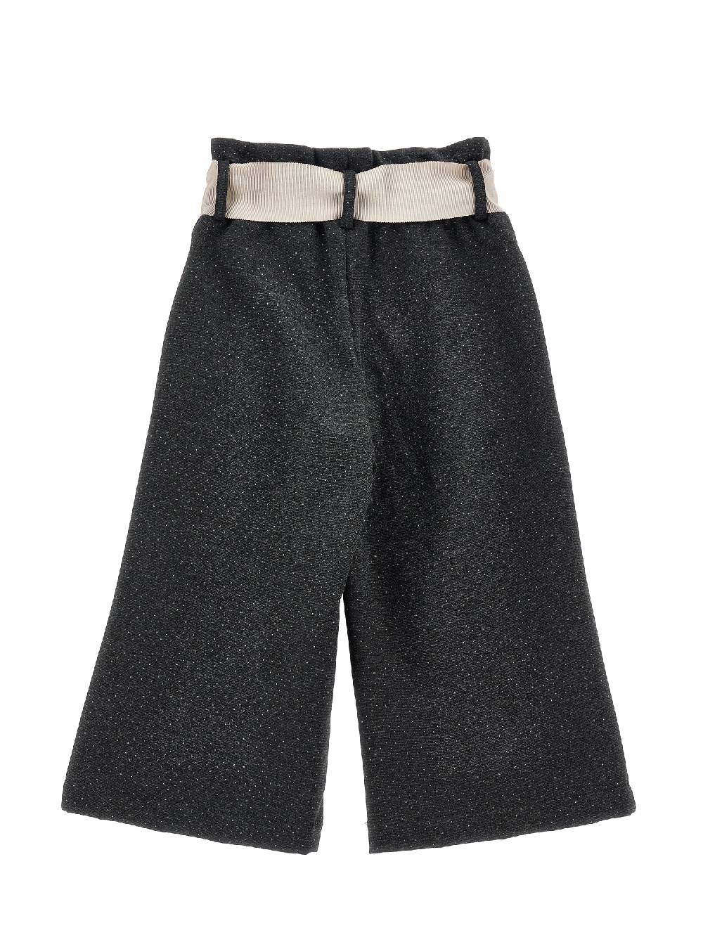 Monnalisa Pantaloni cropped pois glitter Prezzo Ridotto