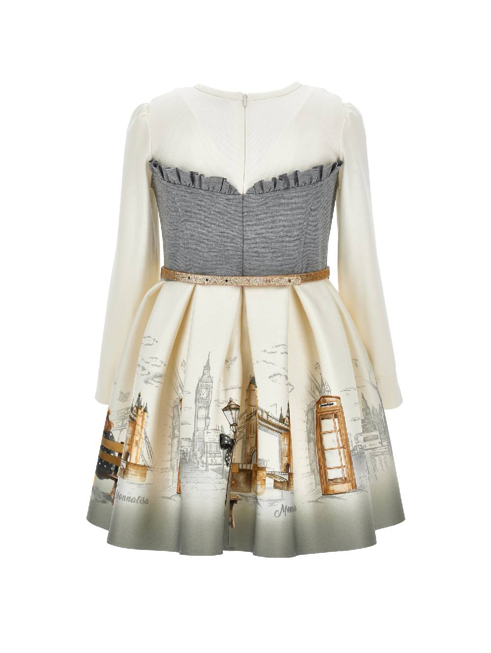 Monnalisa Abito bustier ispirazione Londra Novità