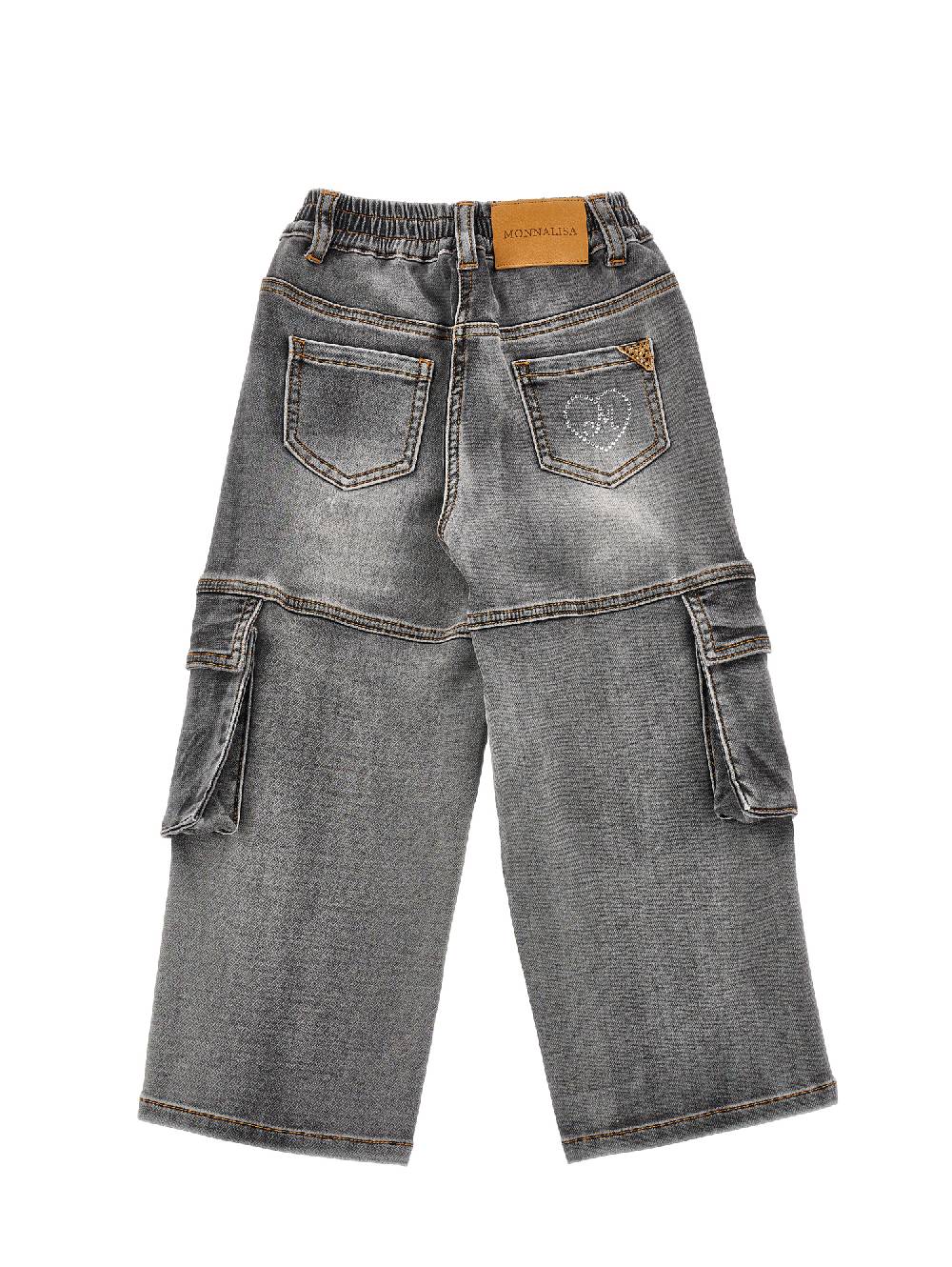 Monnalisa Jeans denim cargo Offerte