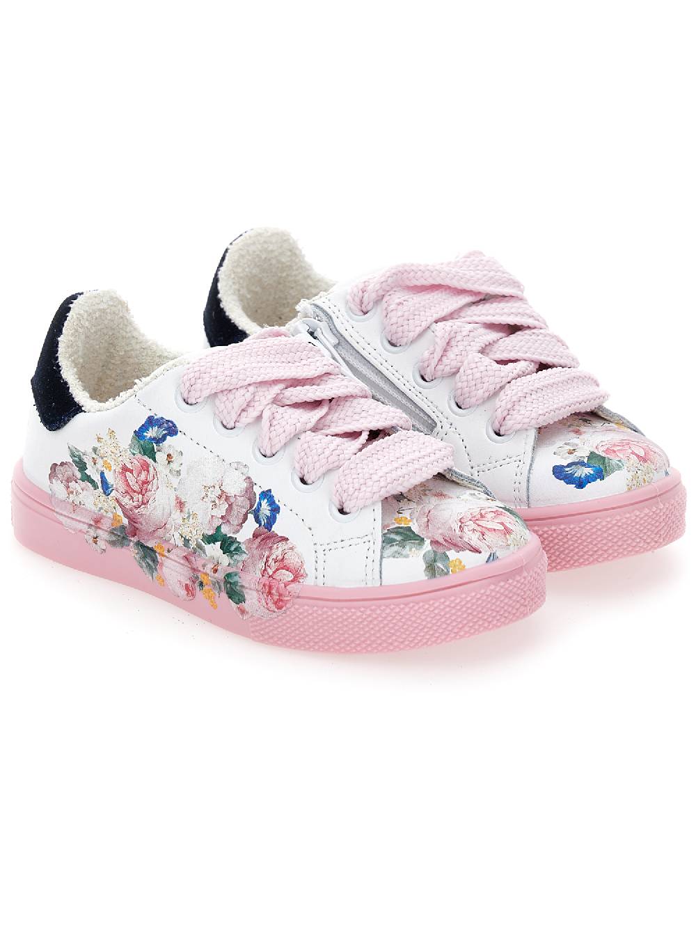 Monnalisa Scarpe modello tennis fiori In Linea