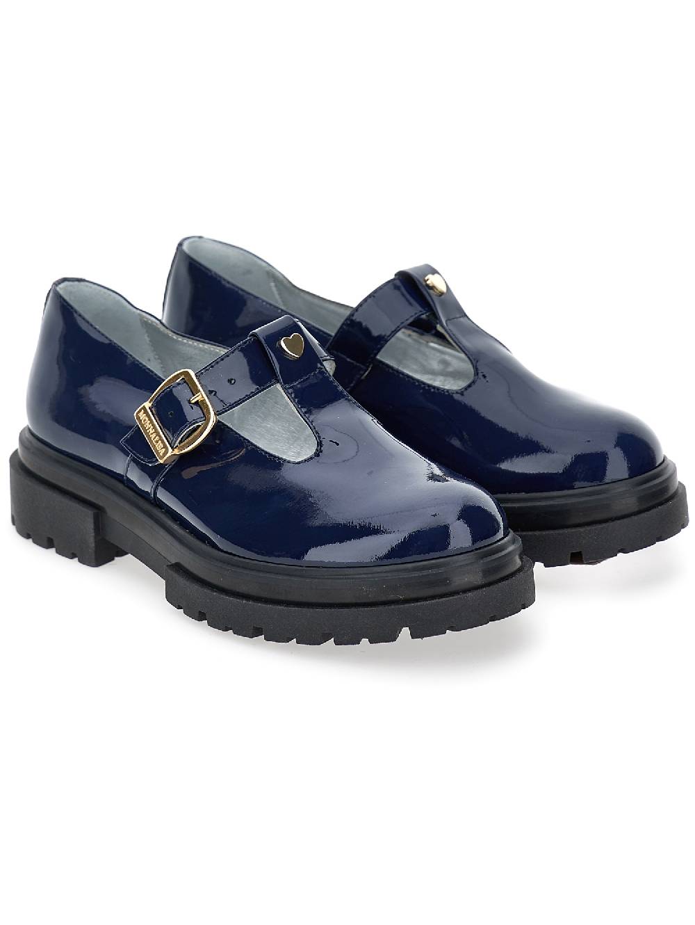 Monnalisa Scarpe vernice modello occhietti Nuovo