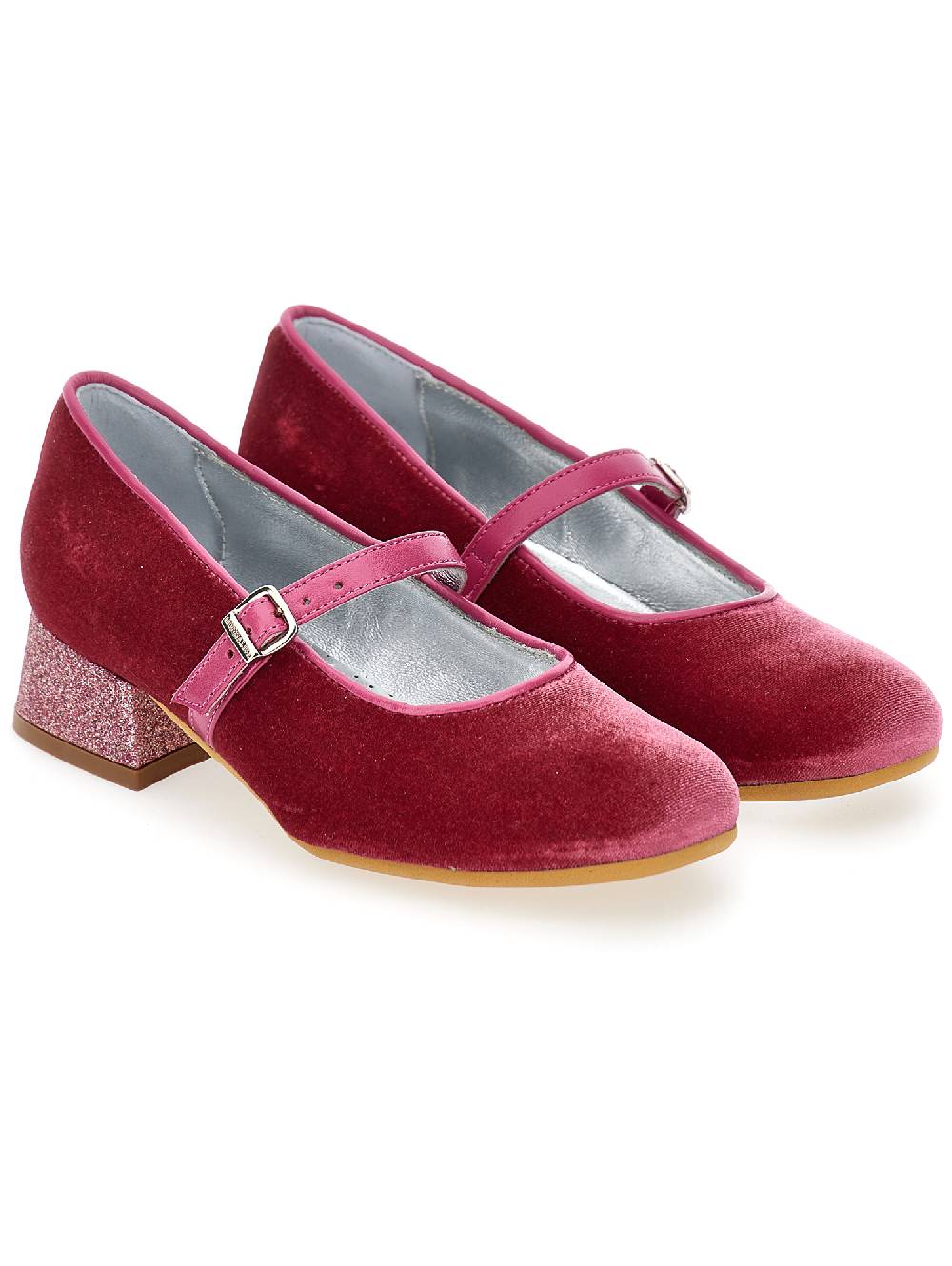 Monnalisa Scarpe modello Dorothy velluto Qualità