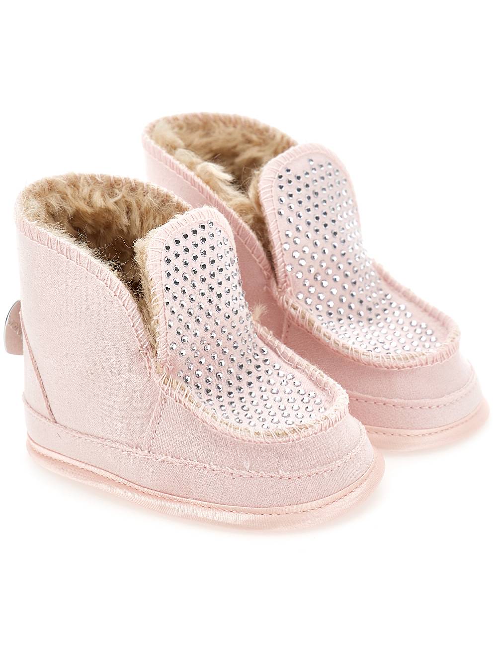 Monnalisa Stivaletti strass peluche Soddisfazione Garantita