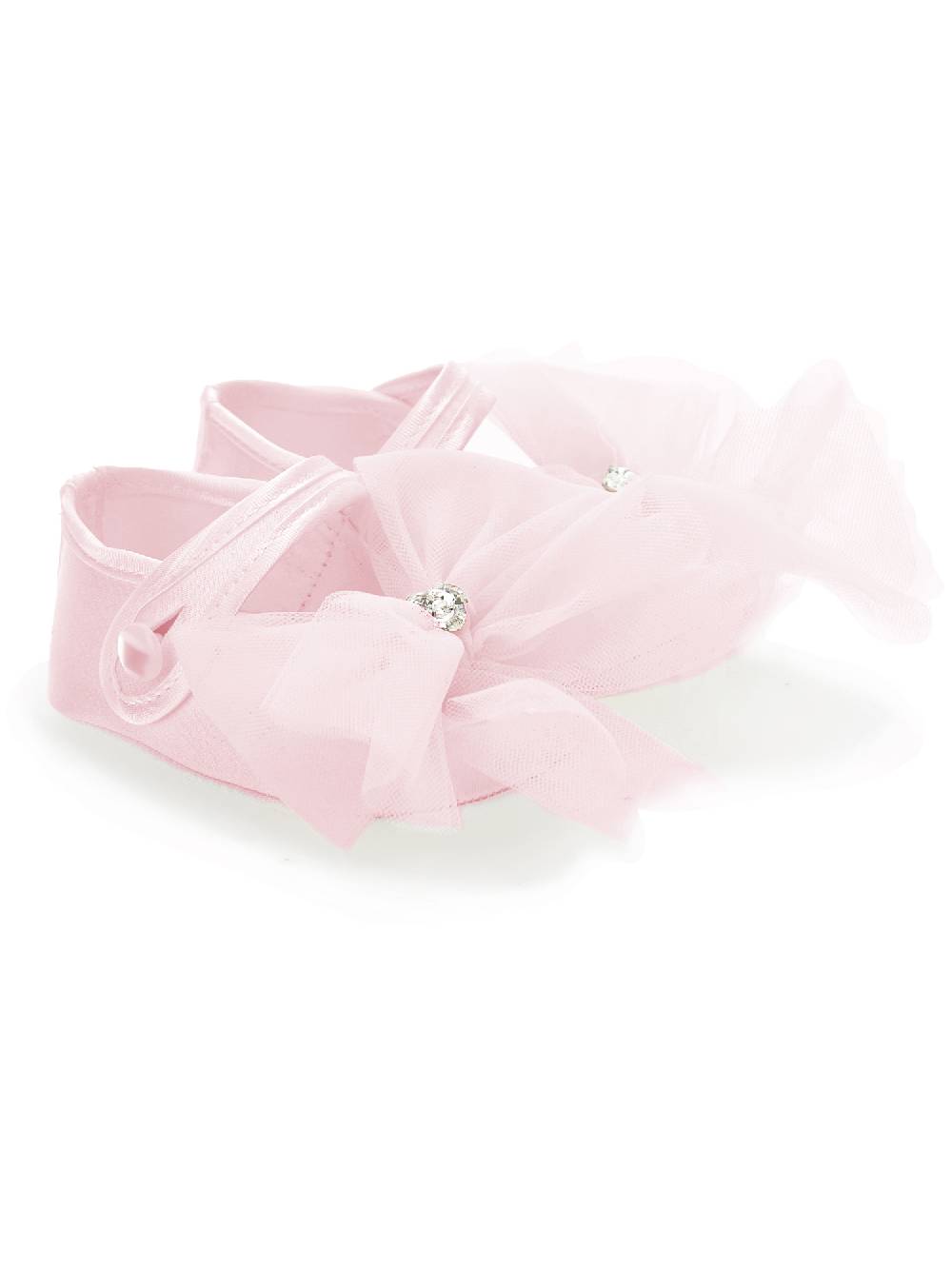 Monnalisa Ballerine raso con maxifiocco Shopping Online
