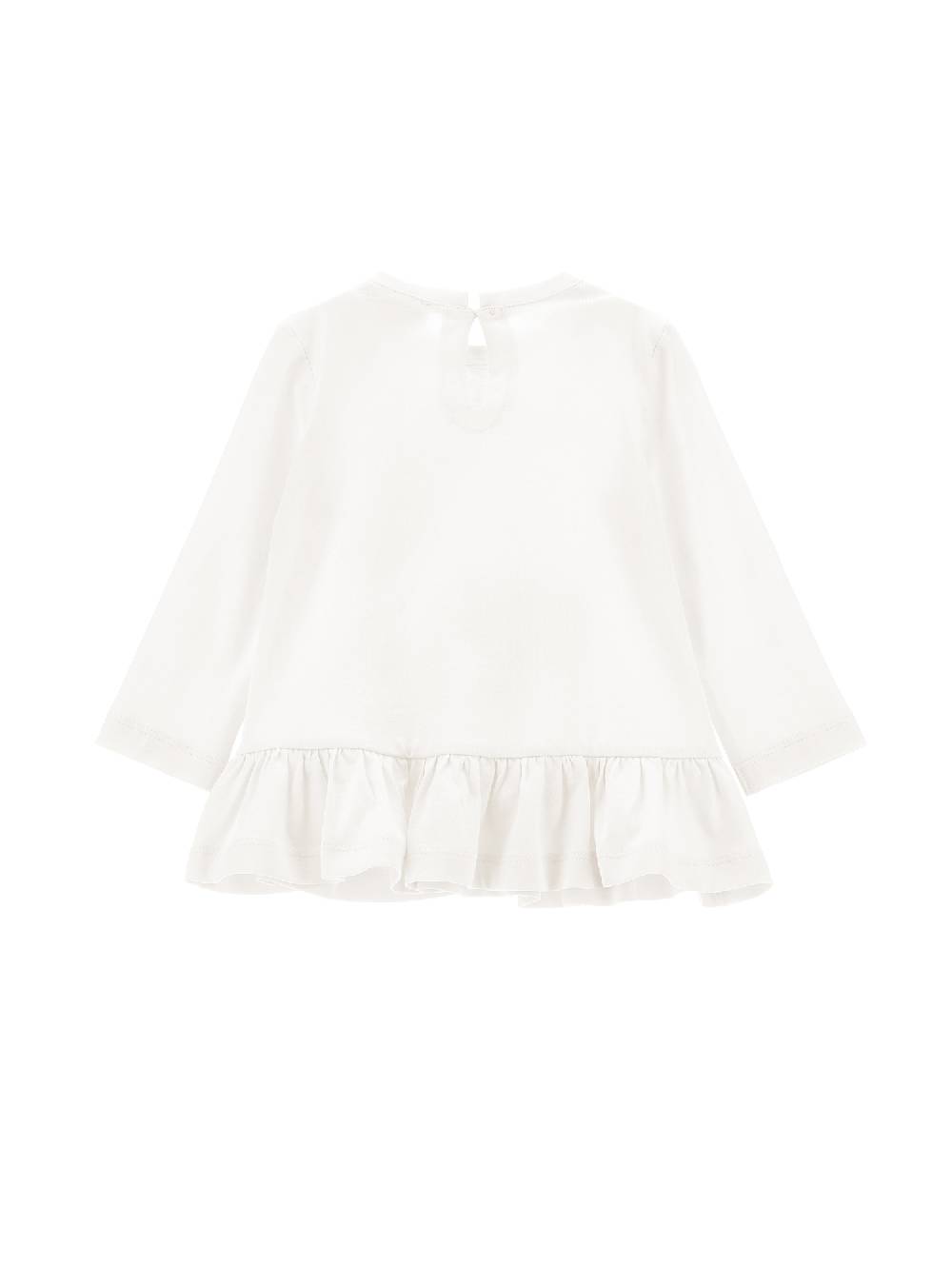 Monnalisa T-shirt lunga cotone con Dumbo e strass Shopping Online