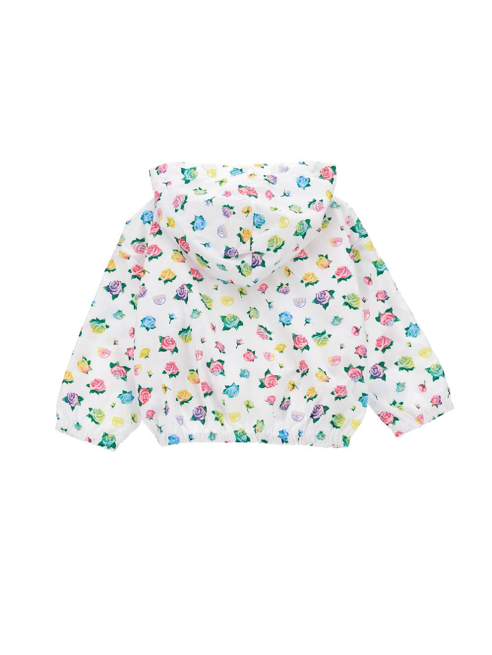 Monnalisa Giacca antivento rose all over Saldi Di Fabbrica