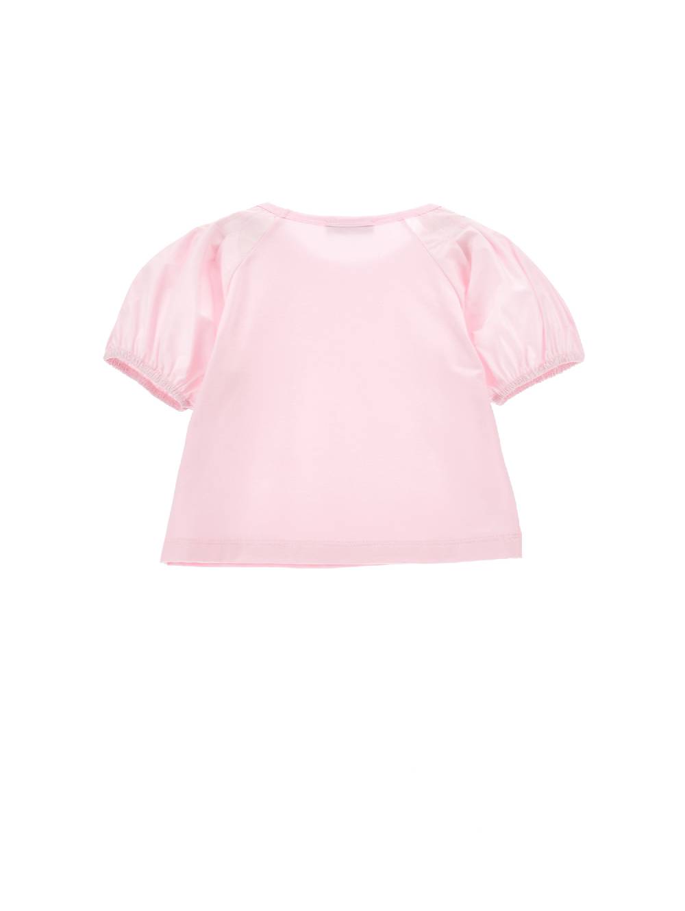 Monnalisa T-shirt jersey maniche in popeline Promozione Limitata