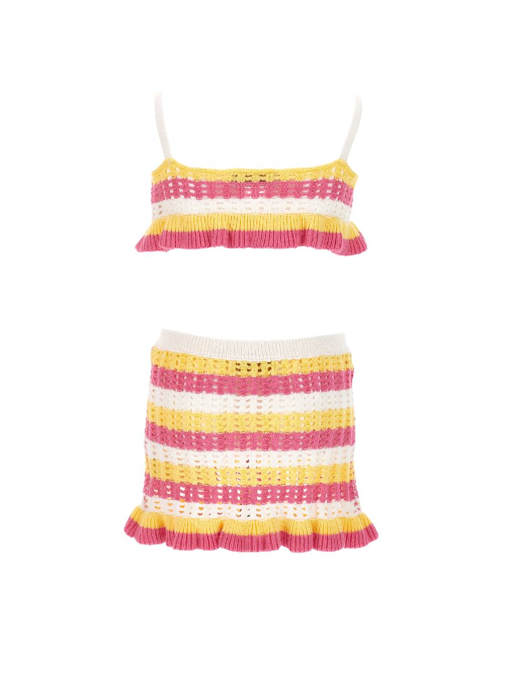 Monnalisa Completo mare crochet Sottocosto