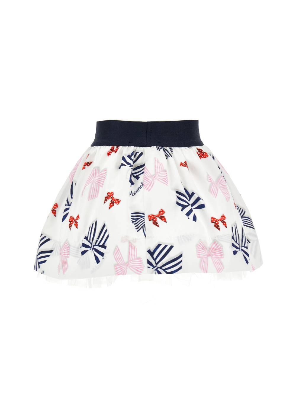 Monnalisa Gonna cotone con elastico logato Duty-free