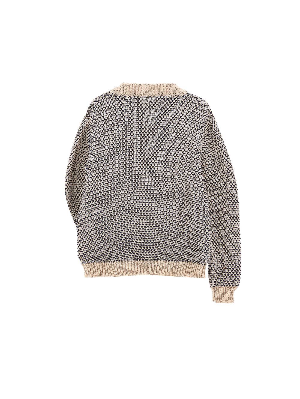 Monnalisa Cardigan cotone con zip In Vendita