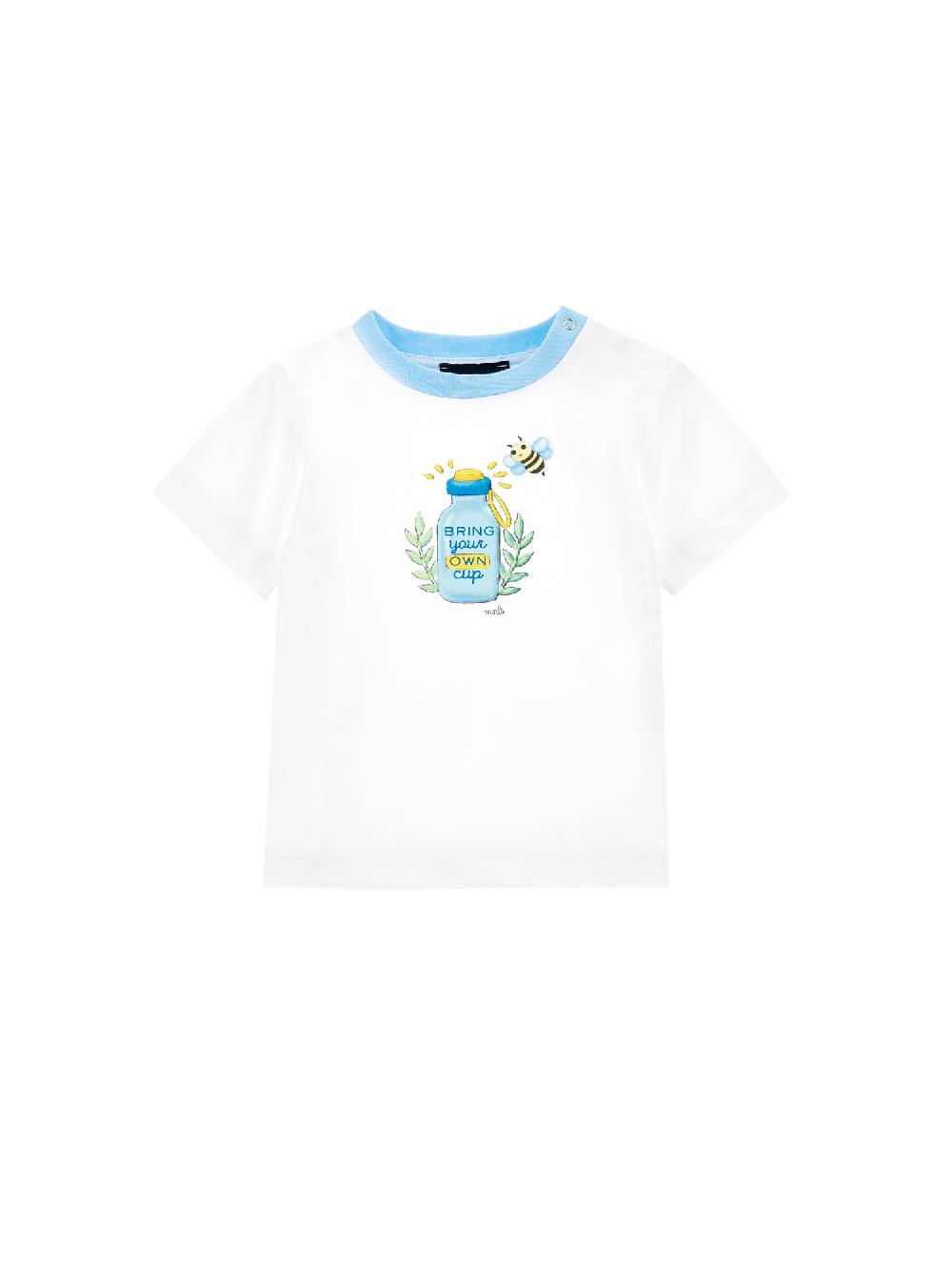 Monnalisa T-shirt jersey stampa ecologista Saldi Di Fabbrica