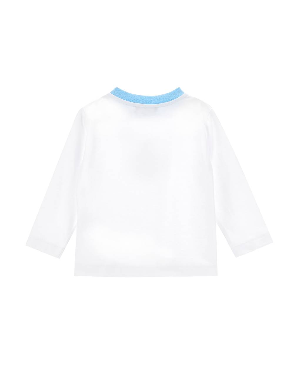 Monnalisa T-shirt jersey stampa earth maniche lunghe Nuova