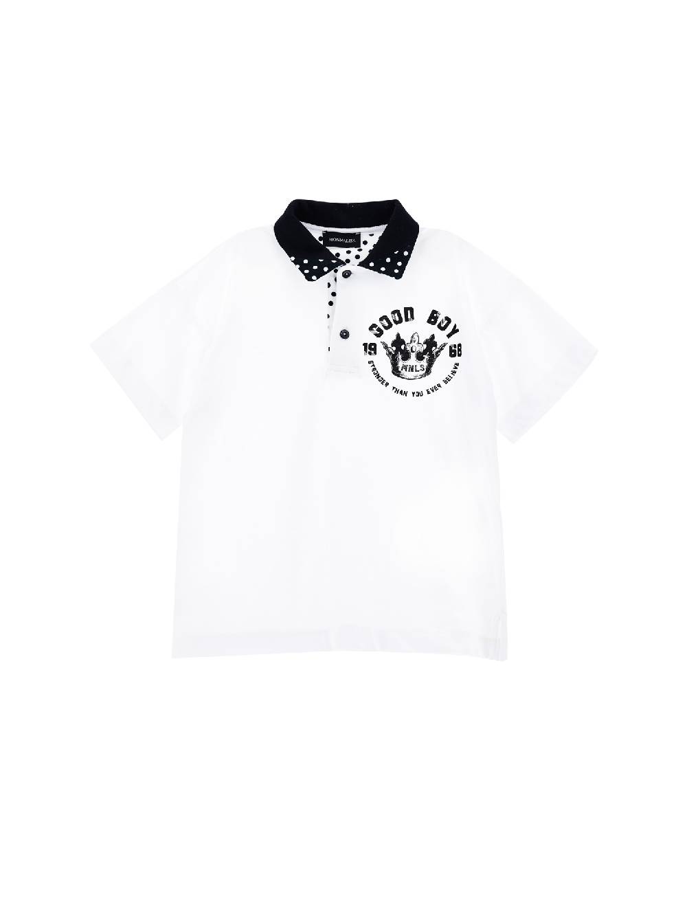 Monnalisa Polo cotone bicolor Online Outlet