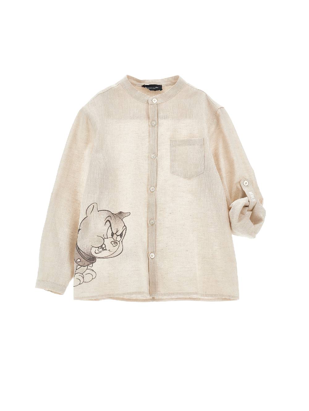Monnalisa Camicia lino Spike Lightning offer