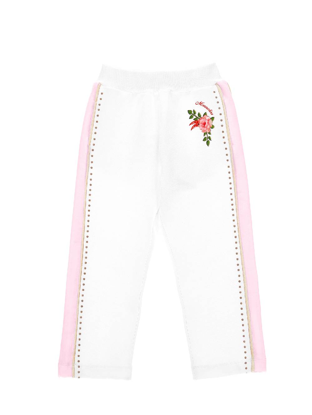 Monnalisa Jogger felpa con borchiette Offerte giornaliere