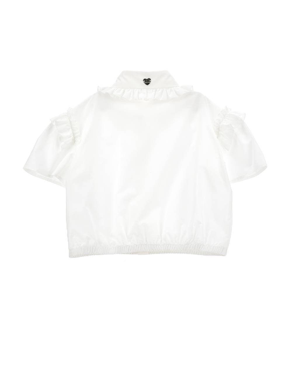 Monnalisa Camicia cotone con arricciatura Sconti VIP