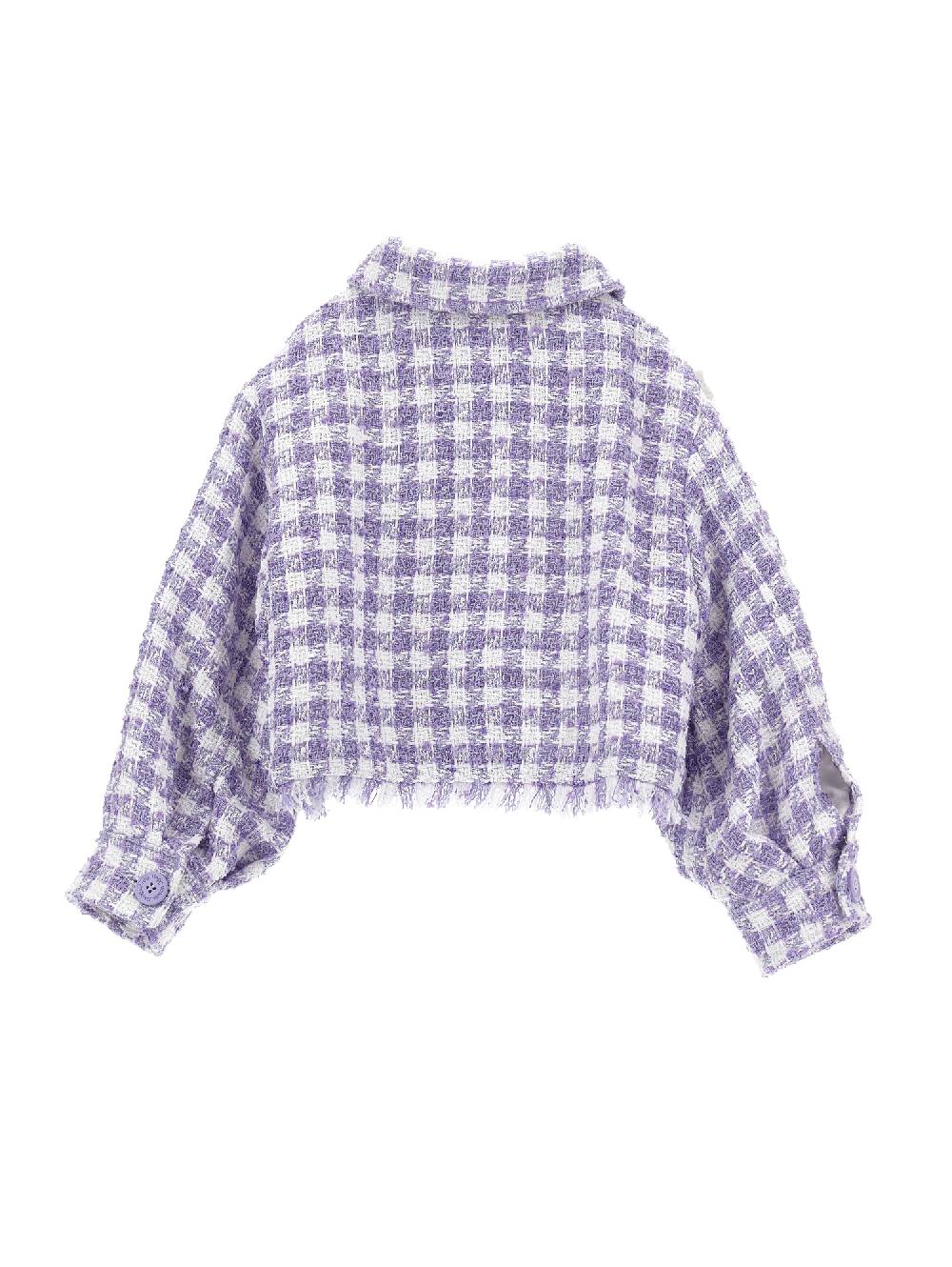 Monnalisa Spencer pied de poule Fino al 60% di sconto