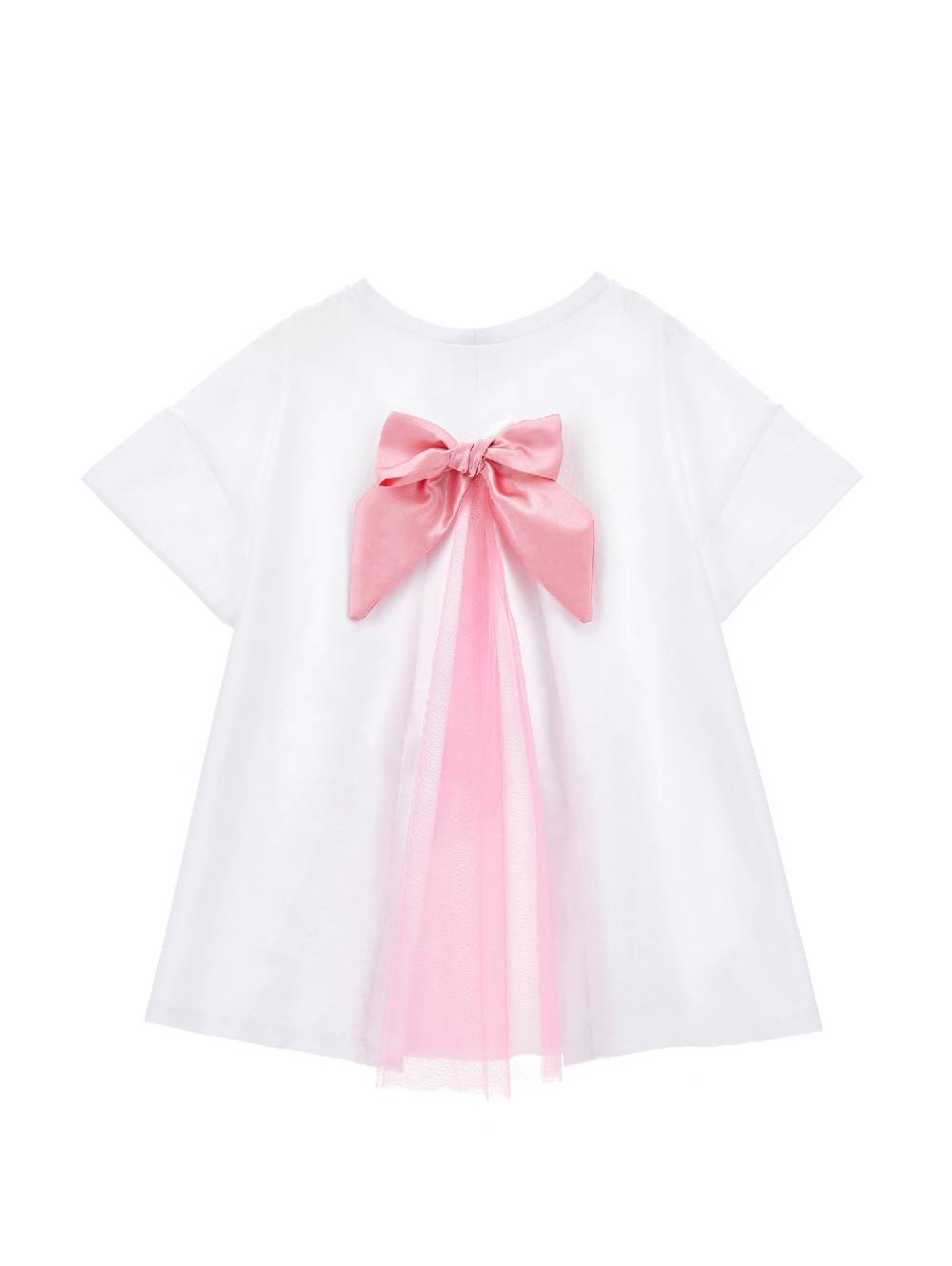 Monnalisa Set maxi t-shirt e pantaloni ciclisti Barbie Moda