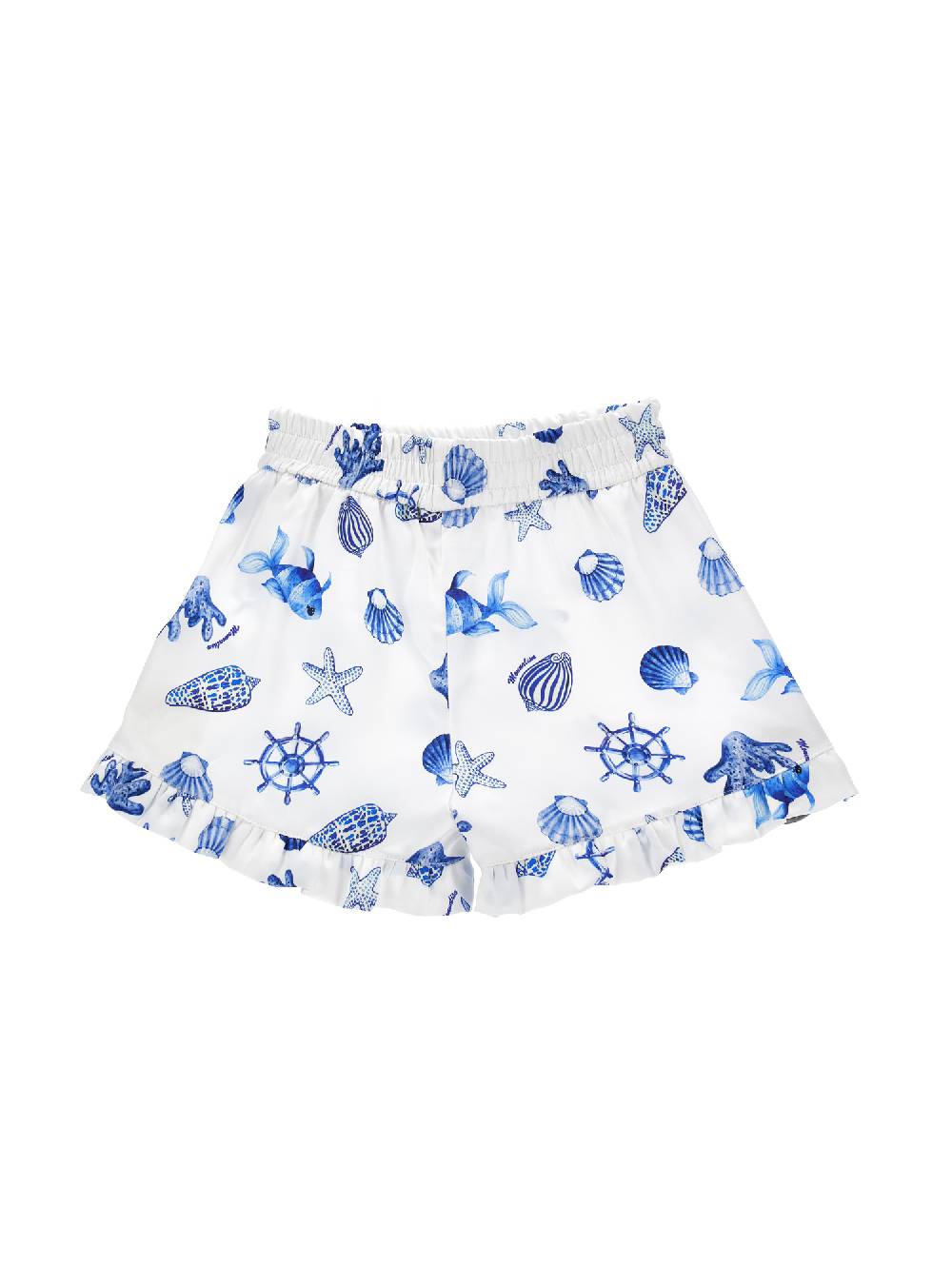 Monnalisa Shorts rasetto stampa marine Offerta speciale