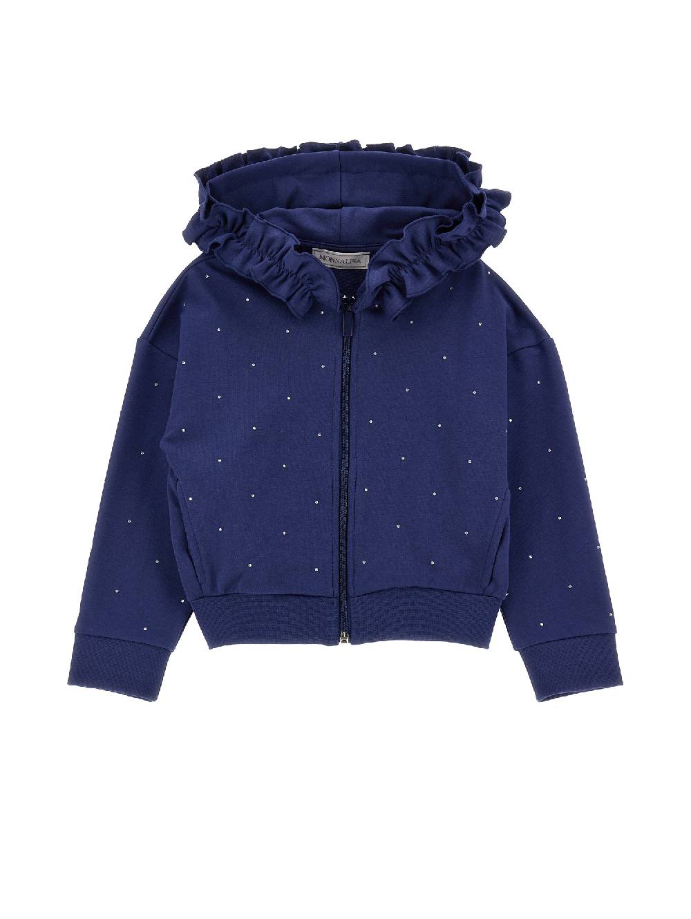 Monnalisa Felpa aperta con strass Bestseller