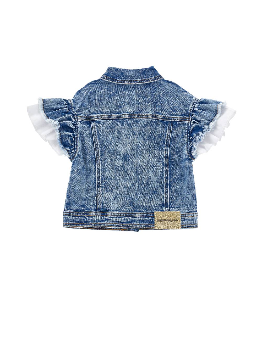 Monnalisa Gilet denim stretch Ritorno libero