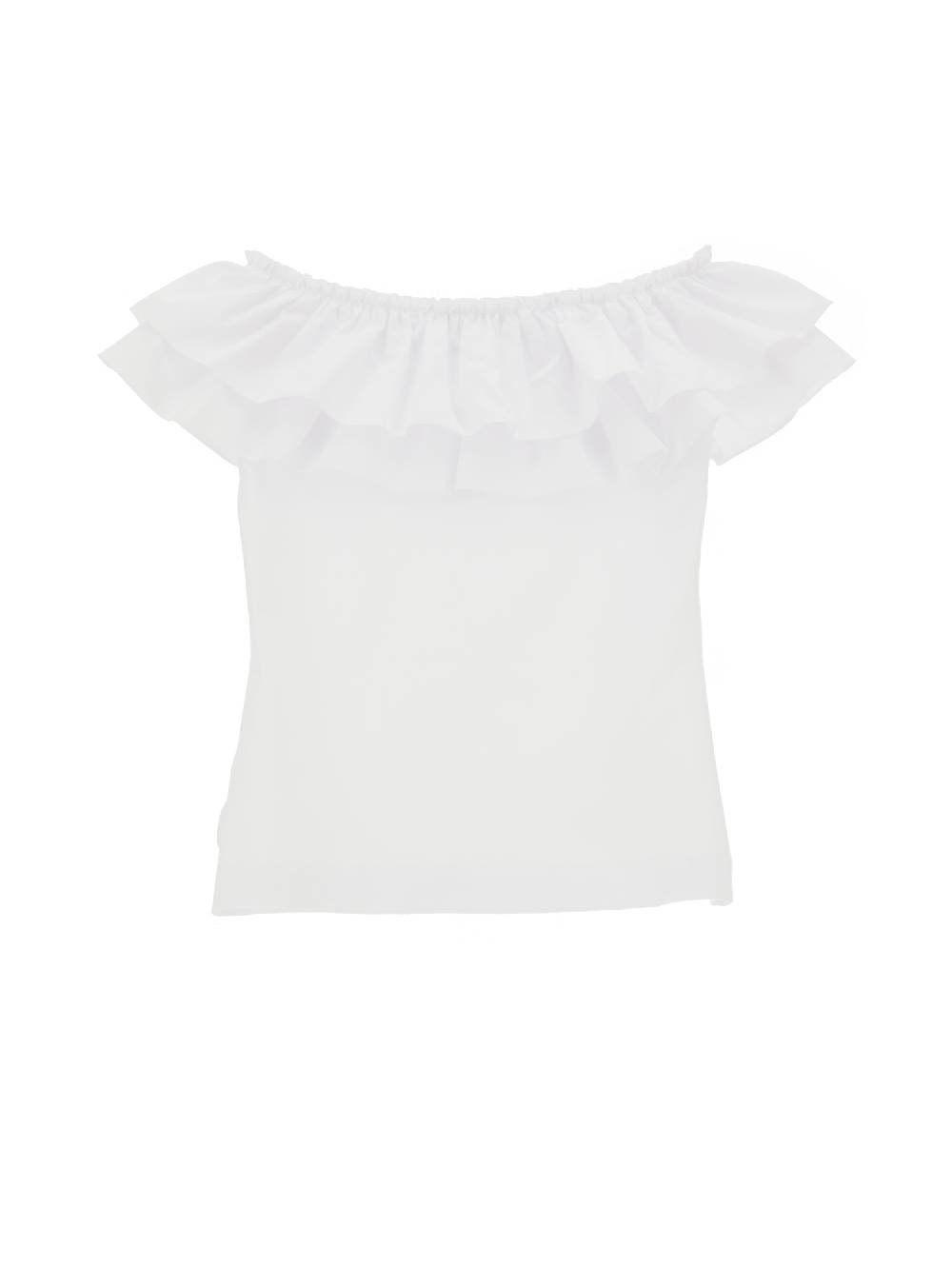 Monnalisa T-shirt jersey con maxigale Latest stili