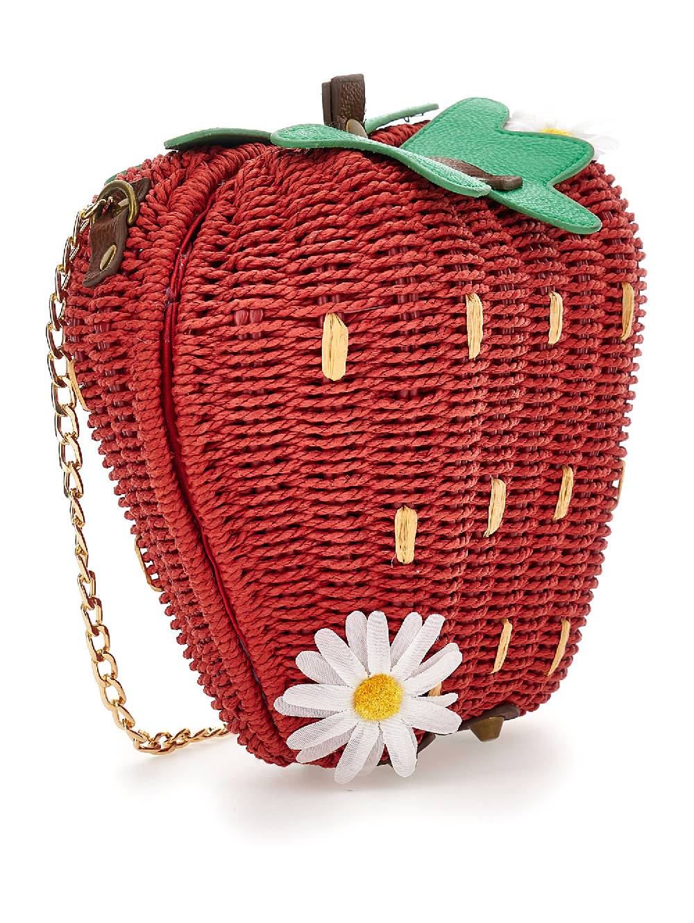 Monnalisa Borsa rafia fragola Promozione temporanea
