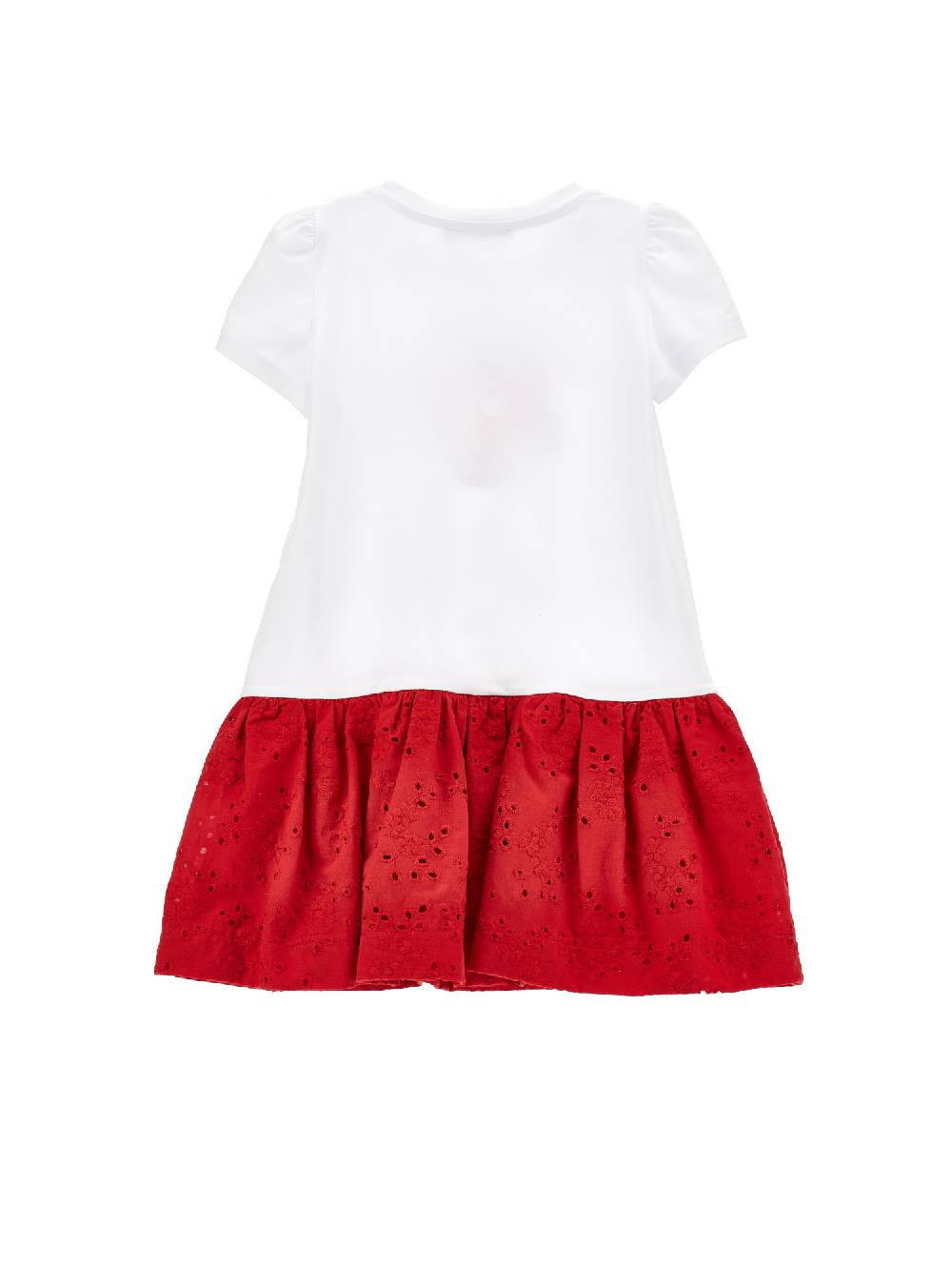 Monnalisa Abito jersey balza sangallo Fino al 55% di sconto