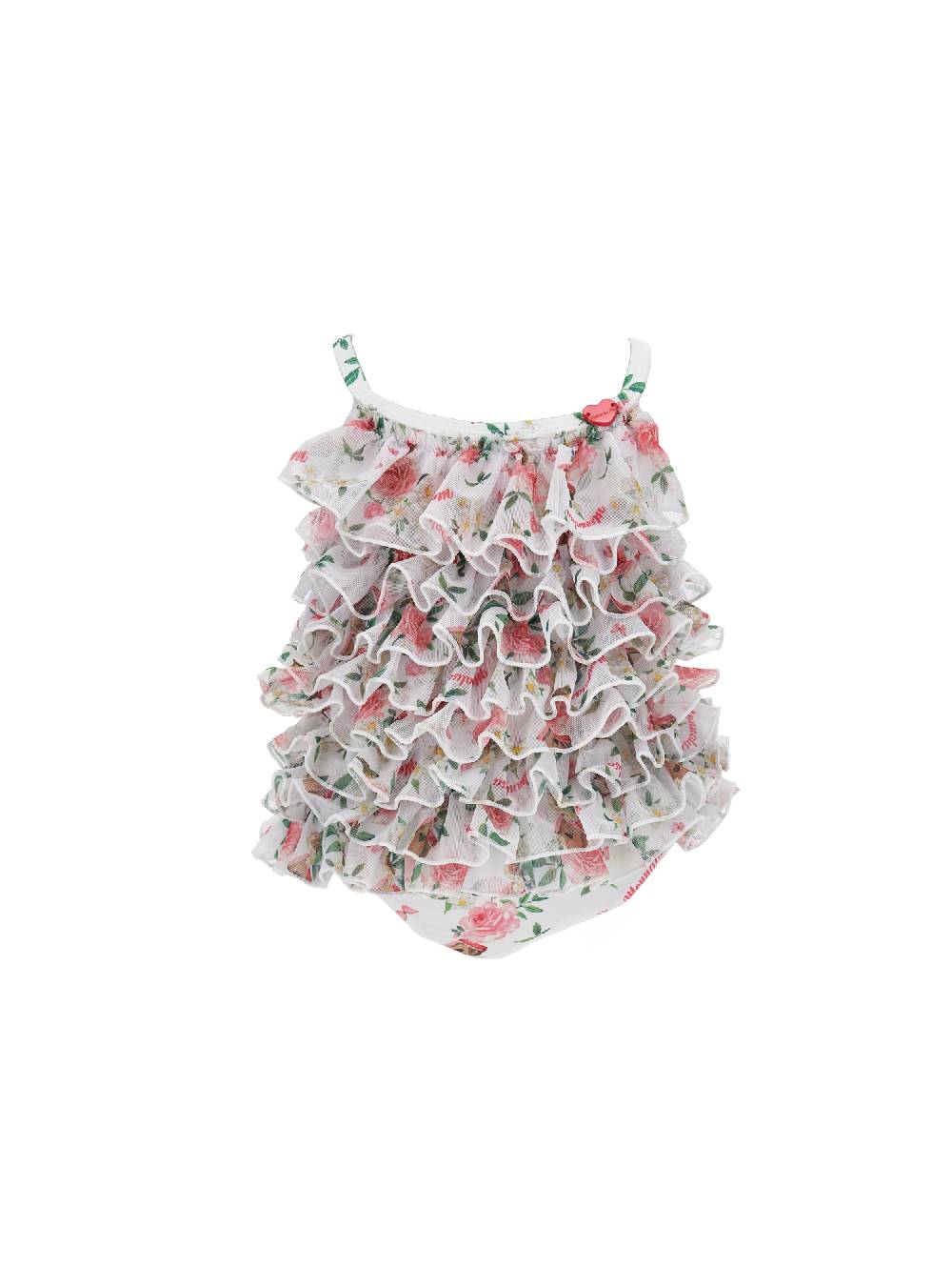 Monnalisa Costume stretch con tulle Novità
