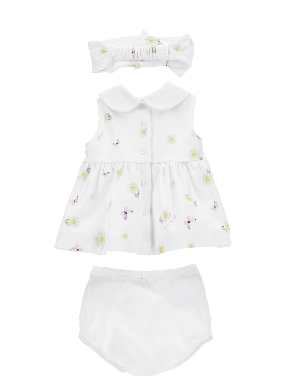 Monnalisa Completo tre pezzi margherite Moda