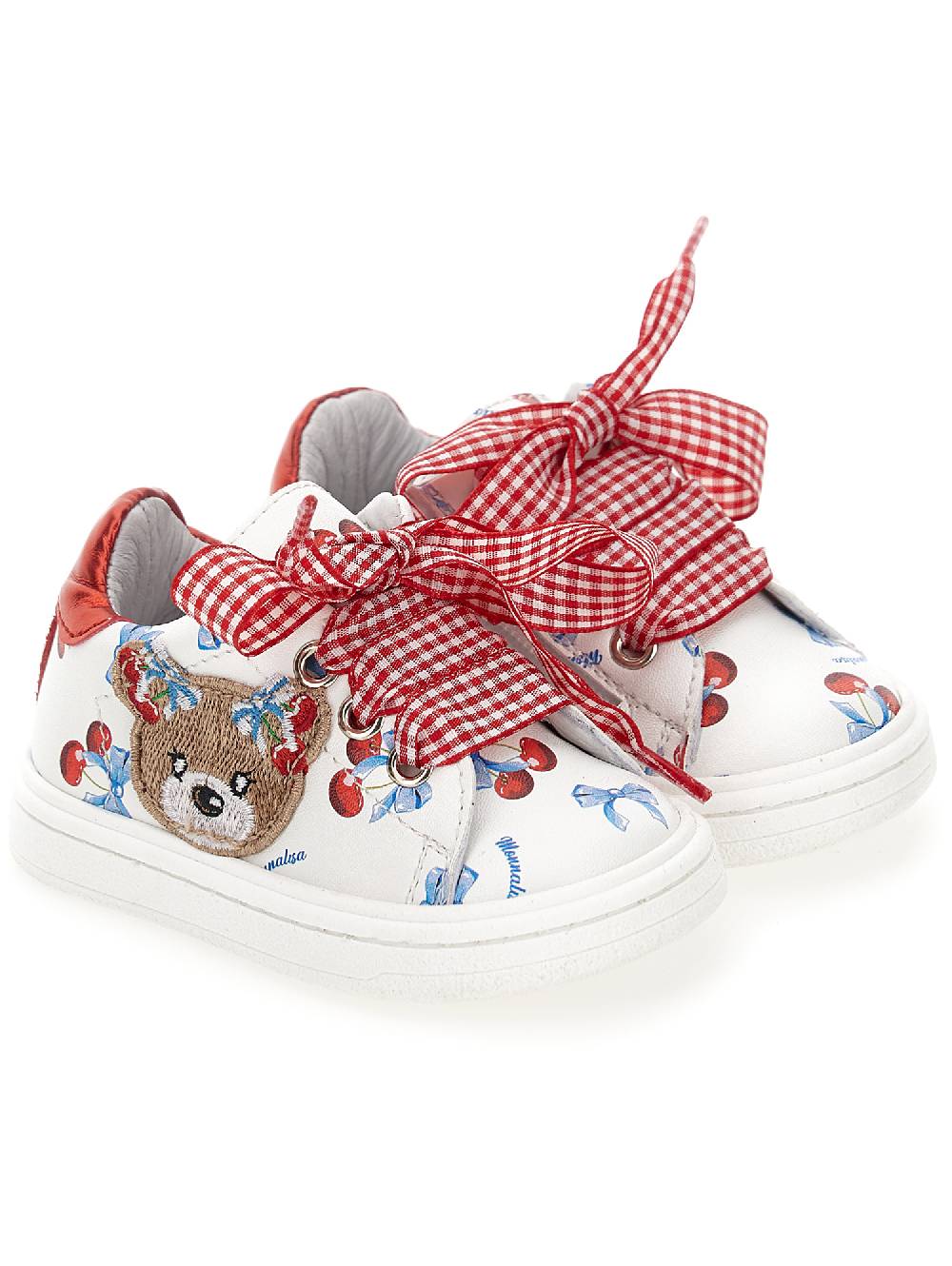 Monnalisa Sneakers ciliegie con orsetto Negozio online di fabbrica