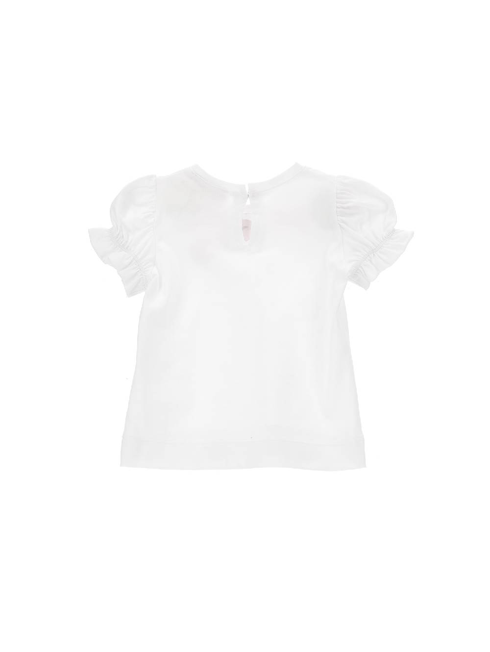 Monnalisa T-shirt jersey stampa fiocchetti Prezzo basso