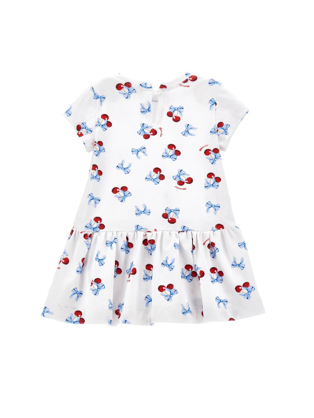 Monnalisa Abito jersey con ciliegine Ritorno libero