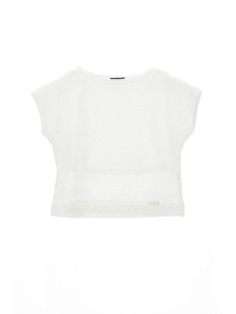 Monnalisa Top jersey traforato Italia