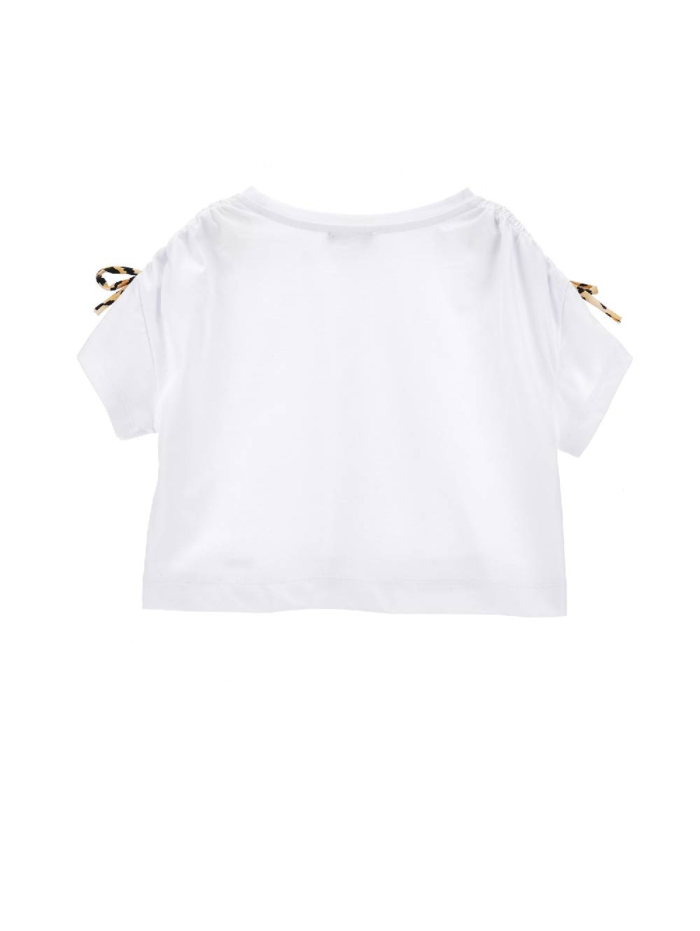 Monnalisa T-shirt cotone organico cropped Promozione